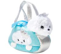 Aurora- Peluches y muñecas, Color azul (60847)