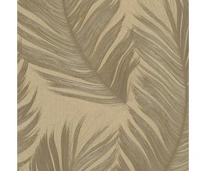 Aurora Pluma Papel Pintado Vinilo Texturizado Oro Erismann 10516-30 Salón