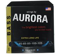 Aurora Premium Color bajo de 5 cuerdas, Aqua, 45 - 125