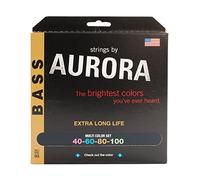 Aurora Premium Color bajo de 5 cuerdas, Multicolor, 40 - 100