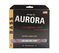 Aurora Premium Color bajo de 5 cuerdas, rojo, 40 - 100