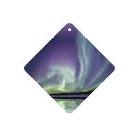 Aurora Printing - Ambientador para coche, 10 unidades, hojas colgantes perfumadas con cuerda para el hogar