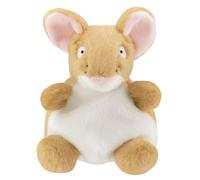 AURORA, Producto oficial, 61616, The Mouse Palm Pals, juguete suave, marrón dorado