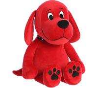 Aurora® Sitting Clifford® - Animal de peluche, nostalgia infantil, compañía duradera, color rojo, 14 pulgadas