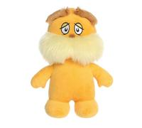 Aurora Whimsical Dr. Seuss The Lorax Dood Plushie - Animal de peluche con licencia oficial para juego imaginativo, perfecto para niños y adultos, naranja, 8.5 pulgadas