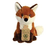 Aurora World 35009, Eco Nation,Fox, 23cm, Peluche, Brown