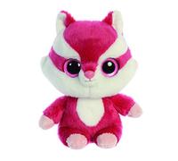 Aurora World 61116 - Peluche Chewoo Ardilla Roja 20 cm, Color Rojo