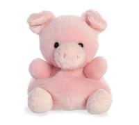 Aurora World 61242, Palm Pals, Wizard Pig, 13cm, Peluche, Pink