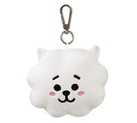 Aurora World 61332 BT21 RJ - Llavero con Clip, Color Blanco