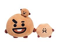 AURORA 61462, BT21 Official Merchandise, SHOOKY Soft Toy, 12 cm, Brown