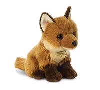 Aurora World-Aurora, 26283, MiYoni Tots Zorro bebé, 23cm, Peluche ecológico, marrón, Color Brown
