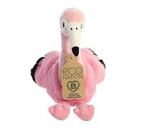 Aurora World Aurora, 35005, Eco Nation Pink Flamingo, 24 cm, Felpa, Rosa, Color