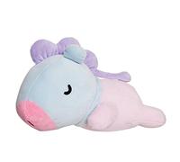 Aurora World Aurora, 61445, BT21 Official Merchandise, MANG Mini cojín para bebé, Peluche, Azul y Morado, Color Blue & Purple, Small