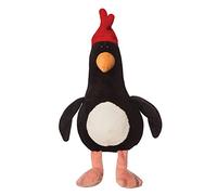 Aurora World-Aurora, 61514, Plumas Mcgraw, Wallace & Gromit, Peluche ecológico, Blanco y Negro, Color Black & White