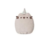 Aurora World- Aurora, 61515, Pusheenicorn Sentado pequeño, Peluche ecológico, Gris, Color