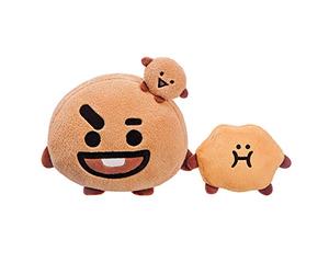 Aurora World BT21 Official Merchandise by, SHOOKY Soft Toy, Medium, 61322, Brown