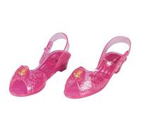 Aurora Light Up Shoes, Official Disney Princess Light-Up Costume Shoes with Aurora Emblem, Kids Size 11/12 Medium