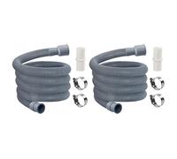 Aurorad 2X Accesorios de Manguera de Drenaje de Drenaje automático de Tubo de Drenaje de Tambor, 3 Metros (Color : Gray)