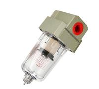 Aurorad AF2000-02 1/4" Compressor Filter Air Pressure Pneumatic For Air Pump Oil Collector Water Moisture Separator Trap Smc AF2000 02 (Color : W-BT-12-02)
