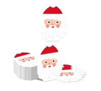 Auroriel 40 Servilletas de Papel de Santa Claus para Fiestas Infantiles, Servilletas Desechables para Decoración de Mesa en Navidad, Adviento y Celebraciones Festivas