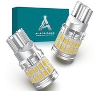 AURORIONCG 2PCS T10 Bombillas LED 12V 24V W5W Luz Interior Luces de Matrícula 300LM 6500K