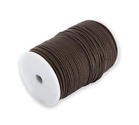 Auroris Cinta de algodón, marrón, 100 m