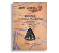 Auroshikha - Conos de incienso (vainilla, 10 unidades)