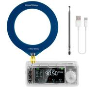 AURSINC SI4732 Mini radio V3 radios portátiles de onda corta, modos AM/FM/LSB/USB, receptor HF SW MW VHF, amplificador de auriculares integrado, regalo para amigos, familiares y personas mayores