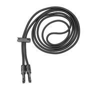 AurSoltriad Reatas Laterales para Caballos, Cuerda elástica de Entrenamiento para Caballos con diseño Ajustable, estirador de Cuello de látex para Carreras ecuestres y prácticas de Reining,