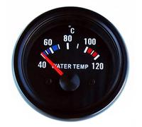 AURUM Pantalla de temperatura del agua 52 mm - Instrumento adicional universal Oldschool (temperatura del agua)