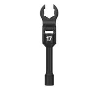 AURVIX Cabezal universal for llave de tubo giratoria | Mecanismo de trinquete de diseño abierto de 12 mm a 19 mm(Short style)