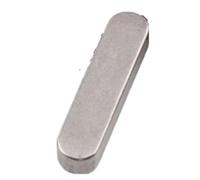 AURVIX Pasador para ranura plana Llave paralela M3 M4 M5 M6 M8 M10 M12 M14 M16 304 acero inoxidable A2 eje de transmisión de extremo redondo pasador longitud 6-120mm(M12-8 (1pcs),80mm)