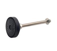AURVIX Pies niveladores Ajustables para Muebles 1 Uds M8 M10 M12 Copa Universal 304 Cabeza de Bola de Acero Inoxidable Muebles Ajustables giratorios 60/80mm(D60xM10x100)