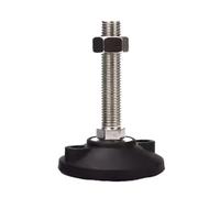 AURVIX Pies niveladores Ajustables para Muebles 1 Uds Muebles Ajustables nivelación Deslizante Fija 30-125MM Junta M5 M6 M8 M10 M12 M14 M16 M20 M24(D60xM14x120)