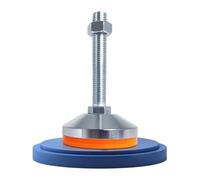 AURVIX Pies niveladores Ajustables para Muebles 1 Uds. Pies de Tornillo Ajustables Almohadilla Goma Patas niveladoras for Muebles M8 M10 M12-M16 Longitud Rosca 30 50 80 100 120 150mm(D60xM8x50)