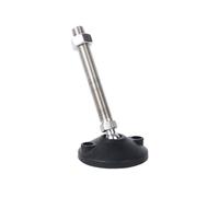 AURVIX Pies niveladores Ajustables para Muebles Pies de Ajuste universales M8 M10 M12 M14 M16 M18 M20 M24 Base giratoria Tipo Rosca Pata de Soporte de Muebles Ajustable(D100-M16x80)