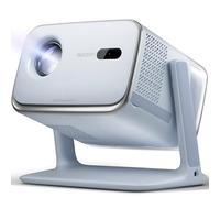 Aurzen BOOM - Mini proyector inteligente de Google TV con WiFi y Bluetooth, proyector de películas para exteriores y hogar compatible con 4K con altavoces de 20 W, audio DoIby, enfoque en tiempo real