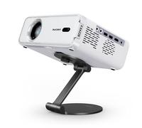 Aurzen Soporte plegable para proyector, ultracompacto con fácil configuración, rotación de 180°, compatible con TMY, HAPPRUN, Yaber, Epson y la mayoría de proyectores (tornillo de ¼ de pulgada, solo