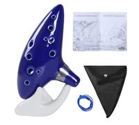 Aurzen Zelda Ocarina - Ocarinas de 12 agujeros con libro de canciones (canciones de la leyenda de Zelda)