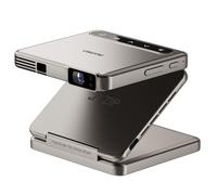 Aurzen Zip Tri-Fold Mini Proyector con Batería, 4k Soporta Smart Projector Pequeño Proyectors Portátil Cine en Casa Autofoco y Corrección Trapezoidal Proyector Portátil Bluetooth 5.4 para Móvil/USB