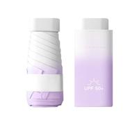 AUSDINAUTO Mini paraguas resistente al viento y agua, marco de fibra de vidrio para nieve, hielo y tormentas, compacto y portátil para mochila y viajes de invierno