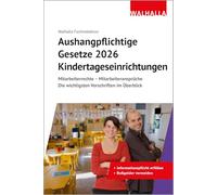Aushangpflichtige Gesetze 2026 Kindertageseinrichtungen: Mitarbeiterrechte - Mitarbeiteransprüche; Die wichtigsten Vorschriften im Überblick; Mit Kordel zum Aushängen