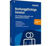 Aushangpflichtige Gesetze: Alle wichtigen Arbeitsschutzvorschriften für 2026 schnell und bequem erfüllen