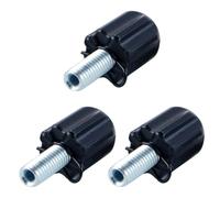 Ausi 3 juegos de ajustadores de cable para bicicleta, tornillo M5, regulador de palanca de cambios de freno de bicicleta, de acero de aleación para desviadores de montaña, frenos.