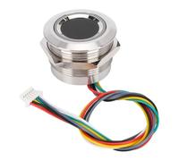 Ausi Sensor capacitivo de huellas dactilares R503: módulo circular de identificación de metales con indicador de anillo bicolor
