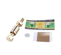 Ausi Tuerca psíquica del mago, tornillo, mentalismo, tornillo giratorio, movimiento, primer plano, truco de magia definitivo