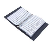 Ausla 0201 Kit de Surtido de Resistencias, Libro de Muestra de Resistencia de Plástico con 170 Valores para Profesionales y Aficionados de la Electrónica