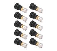 Ausla 10PCS Válvula para Neumáticos Sin Cámara, 2cm de Largo 9mm de Diámetro Válvulas para Ruedas de Scooter Eléctrico para M365 Pro