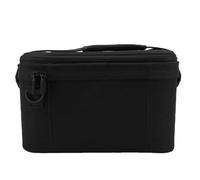 Ausla 2 Estuches de Transporte para 2 Bolsa de Almacenamiento de Doble Capa con Correa para el Hombro, Estuche de Viaje de Tela Oxford de Gran Capacidad para Accesorios de Consola y 24 Tarjetas de