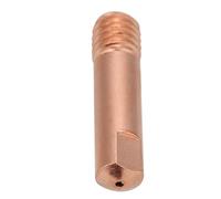 Ausla 20 Puntas de Contacto de Cobre, Consumibles de Antorcha de Soldadura MIG de Cobre Rojo, 0,8 Mm, 1,0 Mm para Binzel 15AK, Resistente a Altas Temperaturas, Fácil Instalación (1.0)